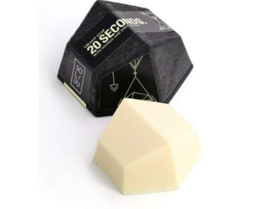Solidu 20 Sekunden Cremige Mango Hand & Body Seifenstück 55g