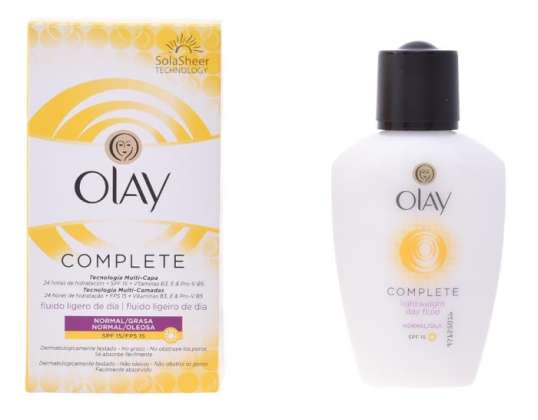 Olay teljes ápoló folyadék naponta normál zsíros bőr spf15 100ml