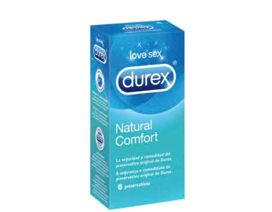 Durex Condoms Natural Comfort 6U