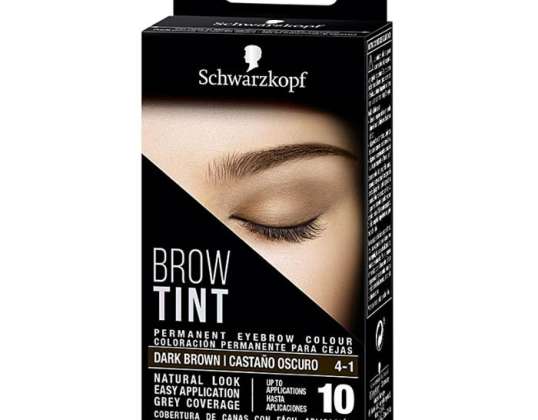 Schwarzkopf Brow Tint Dark Brown 4-1