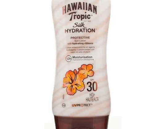 Hawaii trópusi selyem hidratáló védő naptej Spf30 magas 180ml