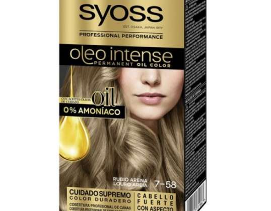 Syoss Oleo intenzív állandó hajszín 7-58 homok szőke