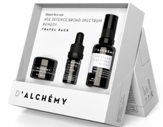 D'alchemy Pielęgnacja skóry Dalchemy Age Defence Crema 15ml Intense Repair Oil 1u Agua Micelar 1u