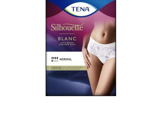 Tena Silhouette Blanc T/G 10 Uds,