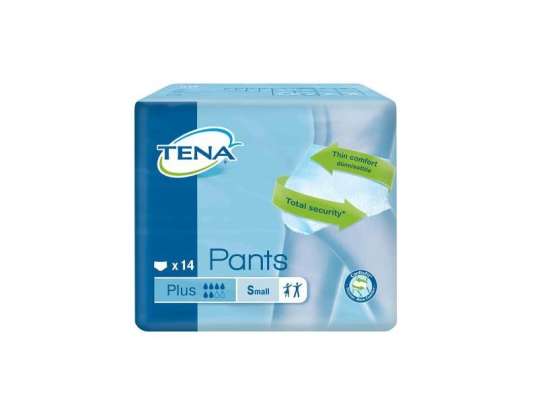 TENA Pants Plus  T, Small 14 Und