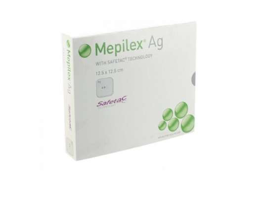 Mepilex Ag 12,50 X 12,50 Cm 5 Uds