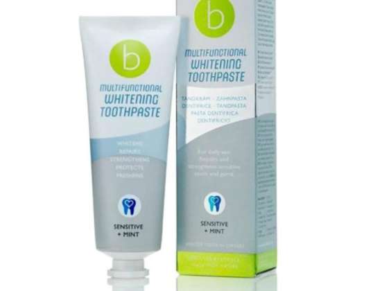 Beconfident Multifunctional Sensitive Mint Whitening Tannkrem 75ml