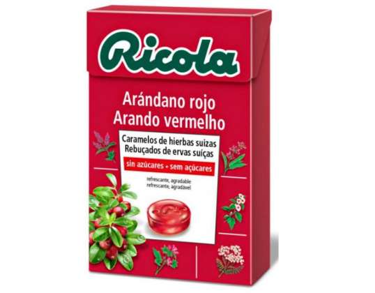Ricola Suikervrije Bosbessen Snoepjes 50g