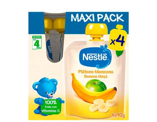 NestlĂ© Banan eple Sachet 4x90g