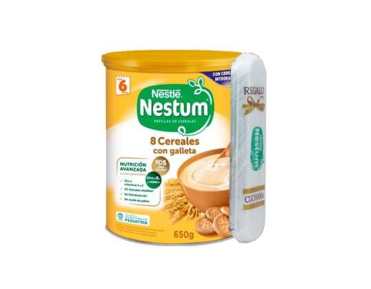 Nestle Nestum 8 Δημητριακά Κον Γκαλέτα 650g Ρεγκάλο Κουτσάρα