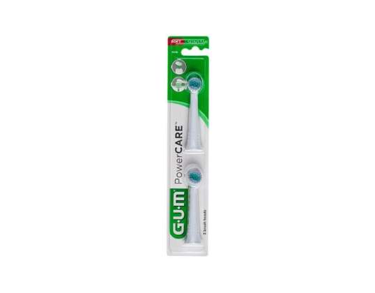 Gum Power Care Onderdeel Elektrische Borstel 2 Stuks