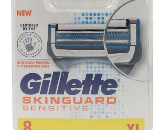 Gillette Skinguard Sensitive Charger 8 jednotiek