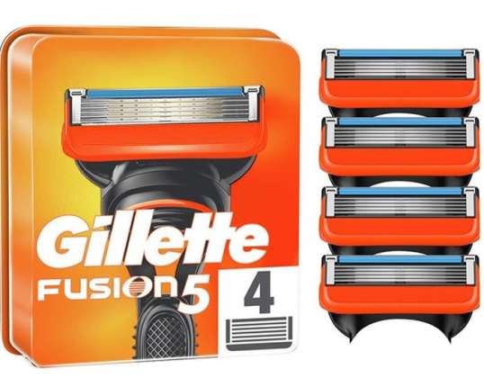 Nabíjačka Gillette Fusion 5 4 jednotky