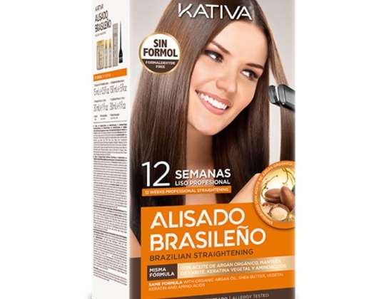 Kativa Lissage Brésilien Ensemble Naturel 6 Pièces