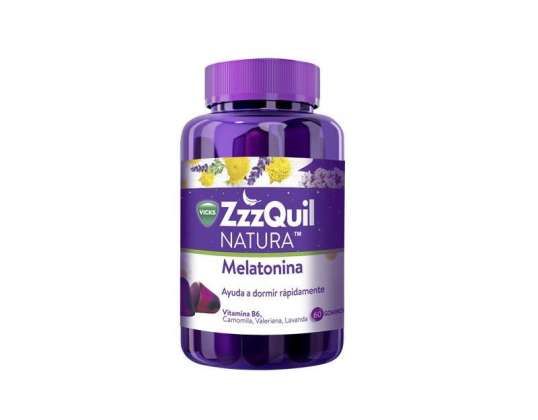 Vicks Zzzquil Natura Melatonina 60 Unidades