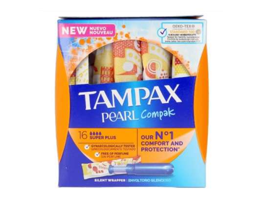 Tampax Pearl Compak Super Plus Puffer 18 Stück