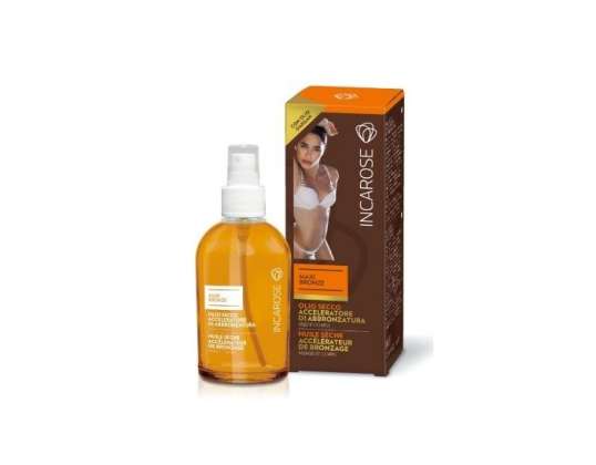 Incarose Dry Oil Tan Acelerador Cara Y Cuerpo 125ml