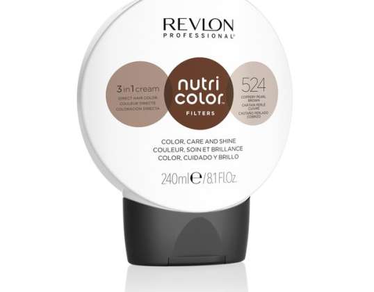 Revlon - Nutri Filtres Couleur Tonifiant 240ml - 524 Coopery Marron Perle