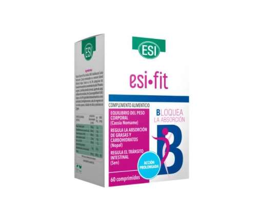 Esi Fit B Block Absorption Langwirkendes Nahrungsergänzungsmittel 60 Tabletten