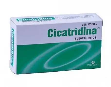 Čepići Cicatridina za hemoroide 5 mg