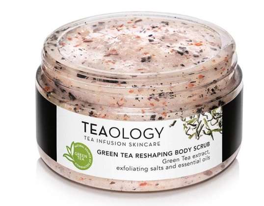 Teaology Zeleni čaj preoblikovanje Piling tijela 450g