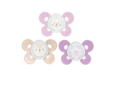 Silikone Sut Chicco Physio Comfort Pige 6-16 M 2u