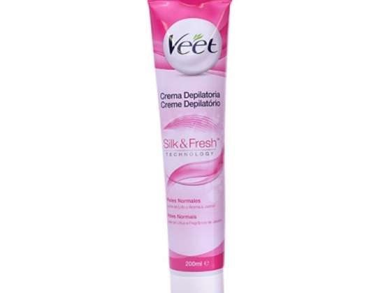 Veet Silky &amp; Fresh Depilatory Cream Normal Skin 200ml