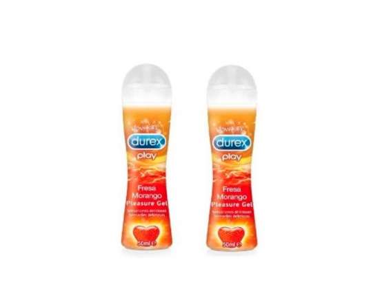 Durex Duplo Play Fraise Morango 2x50ml