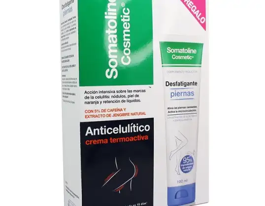 Somatoline Cosmetic Crème Anti-Cellulite Thermoactive 250 ml Coffret 2 Pièces