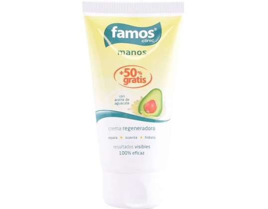 "Famos" regeneruojantis rankų kremas avokadų aliejus 75ml