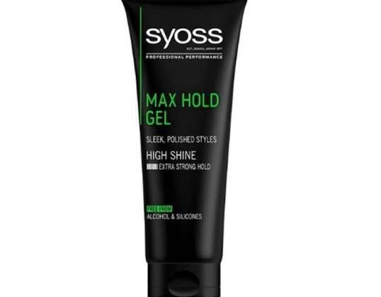 Syoss Max Hold Gel 250ml