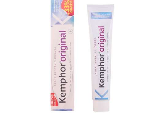 Kemphor Original dantų pasta 75 ml + 33% Nemokama