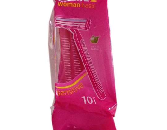 Lea 2 Woman Basic Sensitive Disposable Blades 10 Units