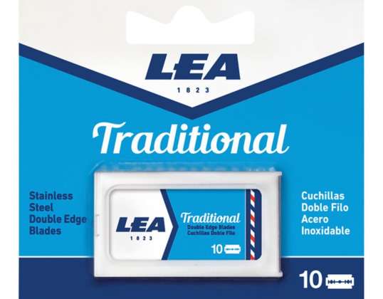 Paquete de cuchillas Lea Traditional Double Edge 10 unidades