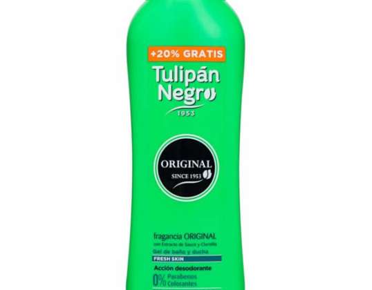 TulipĂˇn Negro alkuperäinen suihkugeeli 720ml
