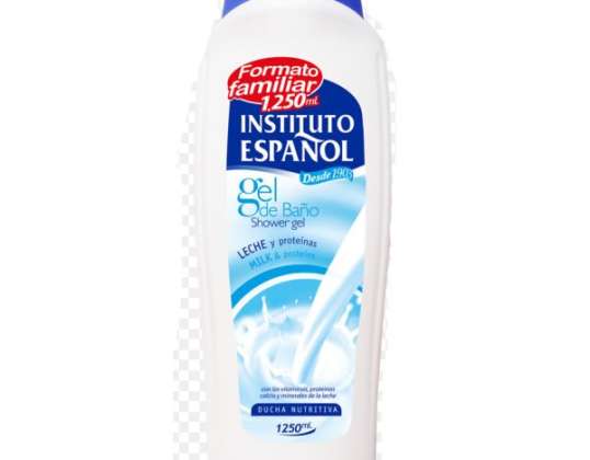 Instituto EspaĂ±ol Milk And Proteins Shower Gel 1250ml