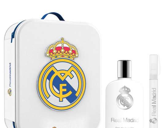 Real Madrid Eau De Toilette Spray 100ml Set 3 Piezas