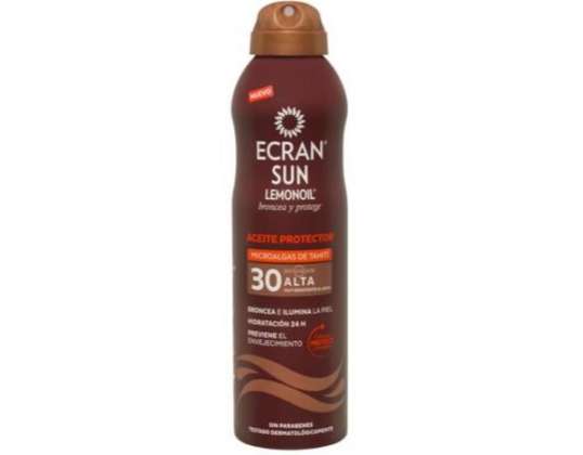 Ecran Sun Aceite de Limón Spray Spf30 250ml