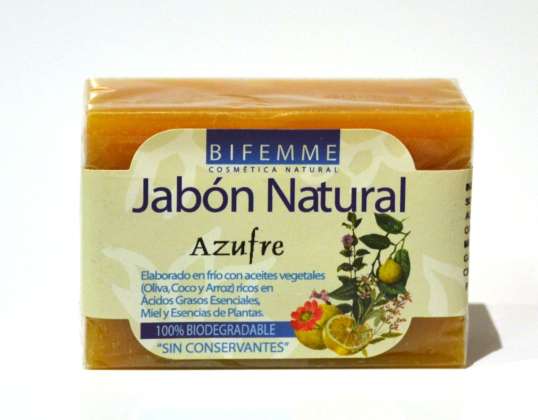 Ynsadiet Jabon Natural Azufre 100g