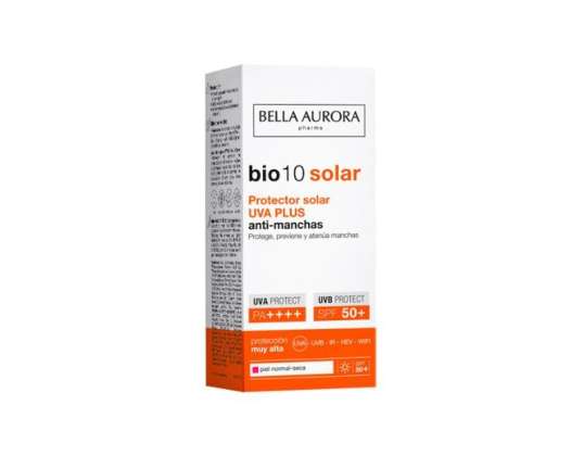 Bella Aurora Bio 10 Solar Uva Plus Dry Skin 50 50ml Of Cream
