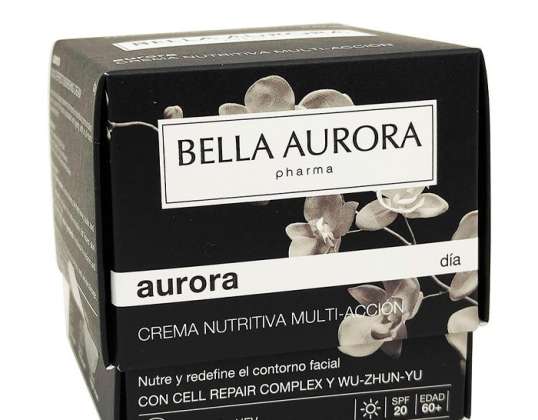 Bella Aurora többfunkciós tápláló nappali krém 50ml