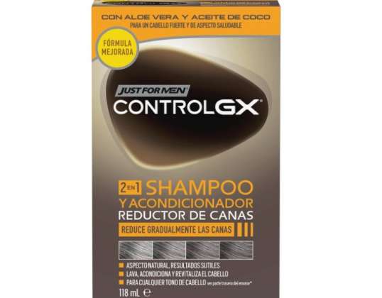Nur für Männer Kontrolle Gx Grau Haar reduzierende Shampoo & Conditioner 118ml