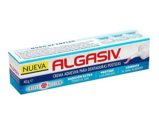 Algasiv Sensitive Denture Adhesive Cream