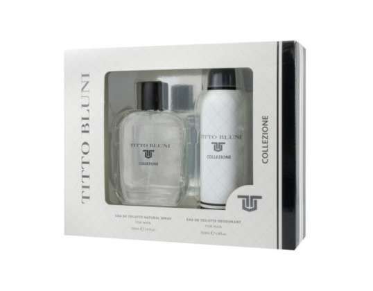 Titto Bluni Collezione Eau de Toilette Spray 100ml Set 2 Pieces