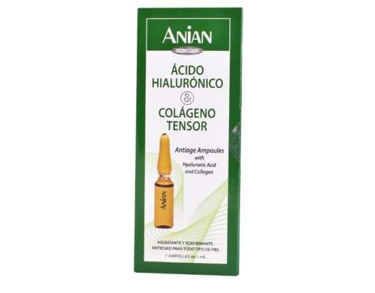Anian Antiage Ampollas Ácido Hialurónico Y Colágeno 7x1ml
