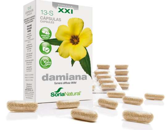 Soria 13-S Damiana Libera prolongada 30 Caps