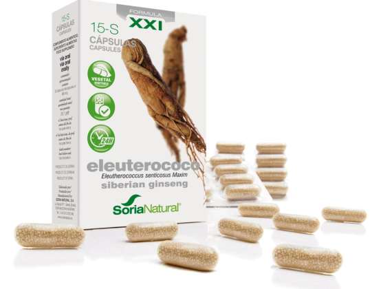 Soria 15-S Eleuterococo 690 mg 30 Kap Liberac Prolongada
