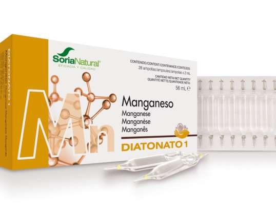 Soria Diatonato 1 Manganeso 28 Ampollas X 2ml