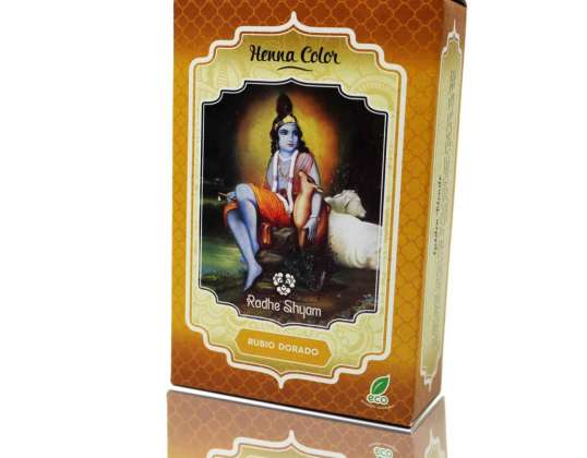 Henna Rubio Dorado Polvo Radhe 100g