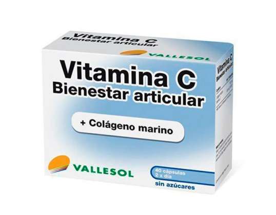 Vallesol Витамин С Оздоровление суставов 40 таблеток  